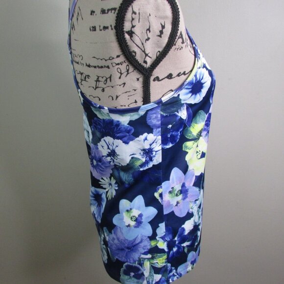 Old Navy Active Tank Top XS Loose Fit Floral - Picture 10 of 11